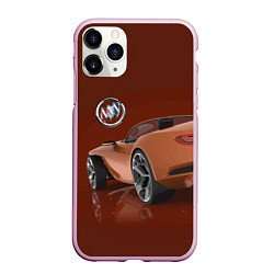 Чехол iPhone 11 Pro матовый Buick wild cat - concept, цвет: 3D-розовый