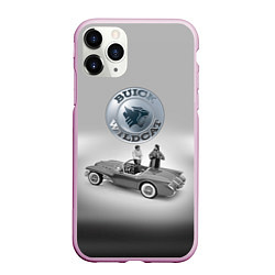 Чехол iPhone 11 Pro матовый Buick Wildcat - cabriolet - Retro, цвет: 3D-розовый