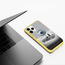 Чехол iPhone 11 Pro матовый Buick Wildcat - cabriolet - Retro, цвет: 3D-желтый — фото 2