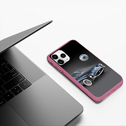 Чехол iPhone 11 Pro матовый Buick Wildcat - cabriolet, цвет: 3D-малиновый — фото 2