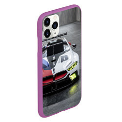 Чехол iPhone 11 Pro матовый BMW M8 - M Power - Motorsport, цвет: 3D-фиолетовый — фото 2