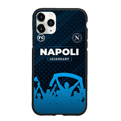 Чехол iPhone 11 Pro матовый Napoli legendary форма фанатов, цвет: 3D-черный