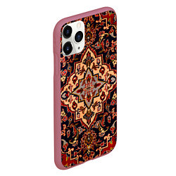 Чехол iPhone 11 Pro матовый Советский ковёр, цвет: 3D-малиновый — фото 2