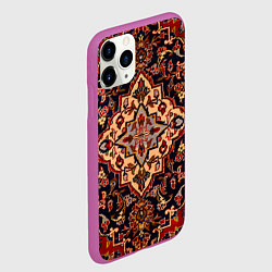 Чехол iPhone 11 Pro матовый Советский ковёр, цвет: 3D-фиолетовый — фото 2