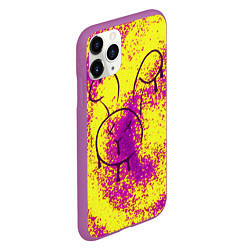Чехол iPhone 11 Pro матовый RIP Bunny, цвет: 3D-фиолетовый — фото 2