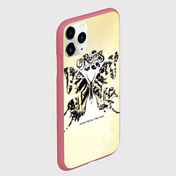 Чехол iPhone 11 Pro матовый Hide from the Sun - The Rasmus, цвет: 3D-малиновый — фото 2