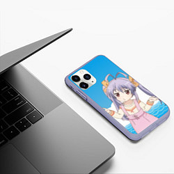 Чехол iPhone 11 Pro матовый Sweet Renge Miyauchi - Деревенская глубинка, цвет: 3D-светло-сиреневый — фото 2