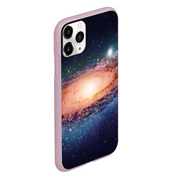Чехол iPhone 11 Pro матовый Недосягаемый космос, цвет: 3D-розовый — фото 2