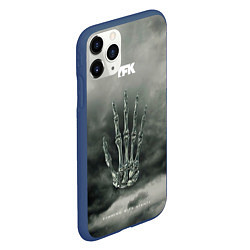 Чехол iPhone 11 Pro матовый Running With Giants - Thousand Foot Krutch, цвет: 3D-тёмно-синий — фото 2