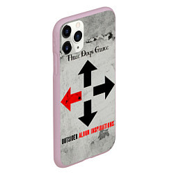 Чехол iPhone 11 Pro матовый Outsider Album Inspirations - Three Days Grace, цвет: 3D-розовый — фото 2
