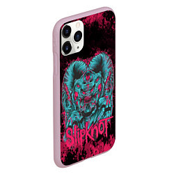 Чехол iPhone 11 Pro матовый Monster Slipknot, цвет: 3D-розовый — фото 2