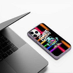 Чехол iPhone 11 Pro матовый Zombie burgers - Pop Art, цвет: 3D-серый — фото 2