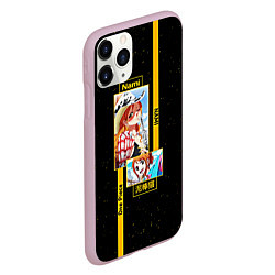 Чехол iPhone 11 Pro матовый One Piece Nami, цвет: 3D-розовый — фото 2