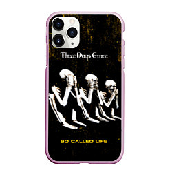 Чехол iPhone 11 Pro матовый So Called Life - Three Days Grace, цвет: 3D-розовый