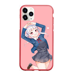 Чехол iPhone 11 Pro матовый Милая Тисато Араси - Love Live Superstar, цвет: 3D-красный