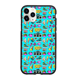 Чехол iPhone 11 Pro матовый Nostalgia for 90, цвет: 3D-черный