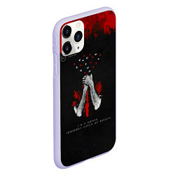 Чехол iPhone 11 Pro матовый Goner - Twenty One Pilots, цвет: 3D-светло-сиреневый — фото 2