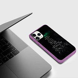 Чехол iPhone 11 Pro матовый Позорная звезда - Агата Кристи, цвет: 3D-фиолетовый — фото 2