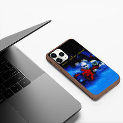 Чехол iPhone 11 Pro матовый Агата Кристи Ураган, цвет: 3D-коричневый — фото 2