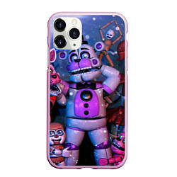 Чехол iPhone 11 Pro матовый Фантайм Фредди, цвет: 3D-розовый