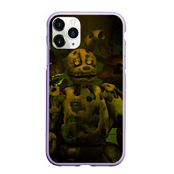 Чехол iPhone 11 Pro матовый Спрингтрaп, цвет: 3D-светло-сиреневый