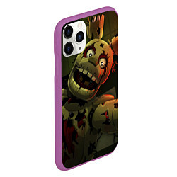 Чехол iPhone 11 Pro матовый Спрингтpaп, цвет: 3D-фиолетовый — фото 2
