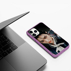 Чехол iPhone 11 Pro матовый Felix Maxident, цвет: 3D-фиолетовый — фото 2
