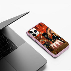 Чехол iPhone 11 Pro матовый Circus Stray Kids, цвет: 3D-розовый — фото 2