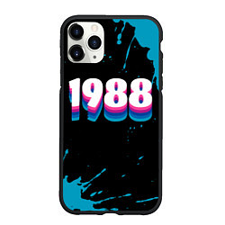 Чехол iPhone 11 Pro матовый Made in 1988: vintage art, цвет: 3D-черный