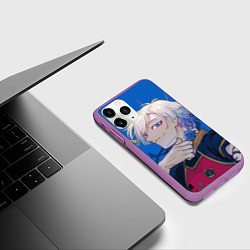 Чехол iPhone 11 Pro матовый Михаэль Кайзер, цвет: 3D-фиолетовый — фото 2
