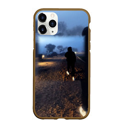 Чехол iPhone 11 Pro матовый Фараон филармония альбом, цвет: 3D-коричневый