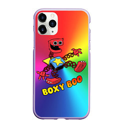 Чехол iPhone 11 Pro матовый Project Playtime: Boxy Boo, цвет: 3D-светло-сиреневый