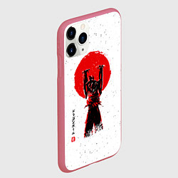 Чехол iPhone 11 Pro матовый Dragon Ball Сон Гоку, цвет: 3D-малиновый — фото 2