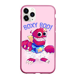 Чехол iPhone 11 Pro матовый Project Playtime Boxy Boo, цвет: 3D-малиновый
