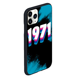 Чехол iPhone 11 Pro матовый Made in 1971: vintage art, цвет: 3D-черный — фото 2
