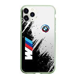 Чехол iPhone 11 Pro матовый BMW - м комплектация, цвет: 3D-салатовый