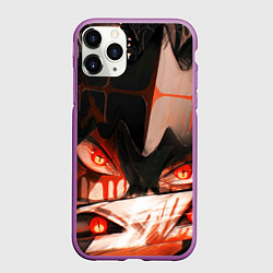 Чехол iPhone 11 Pro матовый Аста и его демон - Черный клевер