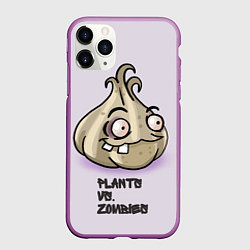 Чехол iPhone 11 Pro матовый Чеснок из игры, цвет: 3D-фиолетовый