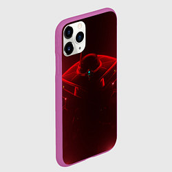 Чехол iPhone 11 Pro матовый Cypher Valorant, цвет: 3D-фиолетовый — фото 2