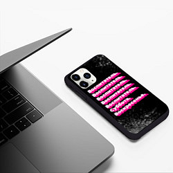 Чехол iPhone 11 Pro матовый Воспитатель: суббота воскресенье, цвет: 3D-черный — фото 2