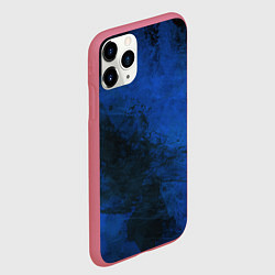 Чехол iPhone 11 Pro матовый Синий дым, цвет: 3D-малиновый — фото 2