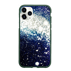 Чехол iPhone 11 Pro матовый Необъятные просторы вселенной, цвет: 3D-темно-зеленый