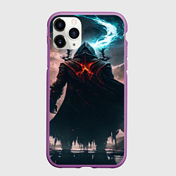 Чехол iPhone 11 Pro матовый Путь воина нейросеть