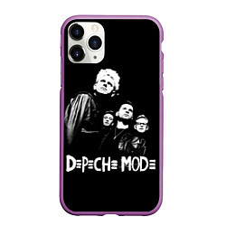 Чехол iPhone 11 Pro матовый Depeche Mode Violator, цвет: 3D-фиолетовый