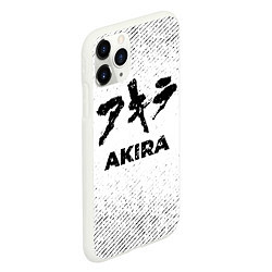 Чехол iPhone 11 Pro матовый Akira с потертостями на светлом фоне, цвет: 3D-белый — фото 2