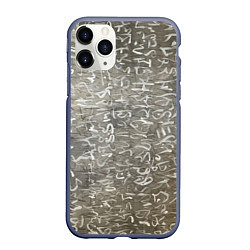 Чехол iPhone 11 Pro матовый An old letter, цвет: 3D-серый