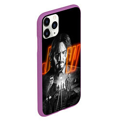 Чехол iPhone 11 Pro матовый John Wick Chapter 4, цвет: 3D-фиолетовый — фото 2