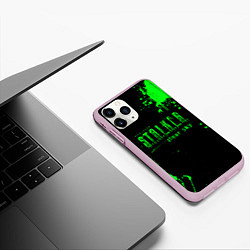 Чехол iPhone 11 Pro матовый Stalker sky art, цвет: 3D-розовый — фото 2