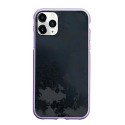 Чехол iPhone 11 Pro матовый Картография, цвет: 3D-светло-сиреневый