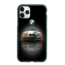 Чехол iPhone 11 Pro матовый Немецкий люксовый кабриолет BMW Z4